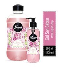 Sleepy Gül Nemlendiricili Organik 2'li 300 ml-1500 ml Sıvı Sabun