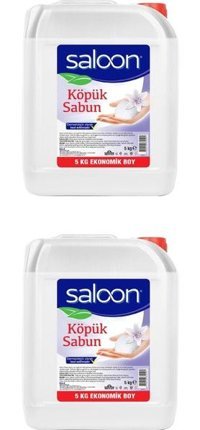 Saloon Köpük Gliserin 2'li 5 lt Sıvı Sabun