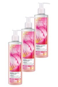Avon Senses Sweat-Joyful Nar-Frezya Nemlendiricili 3'lü 250 ml Sıvı Sabun