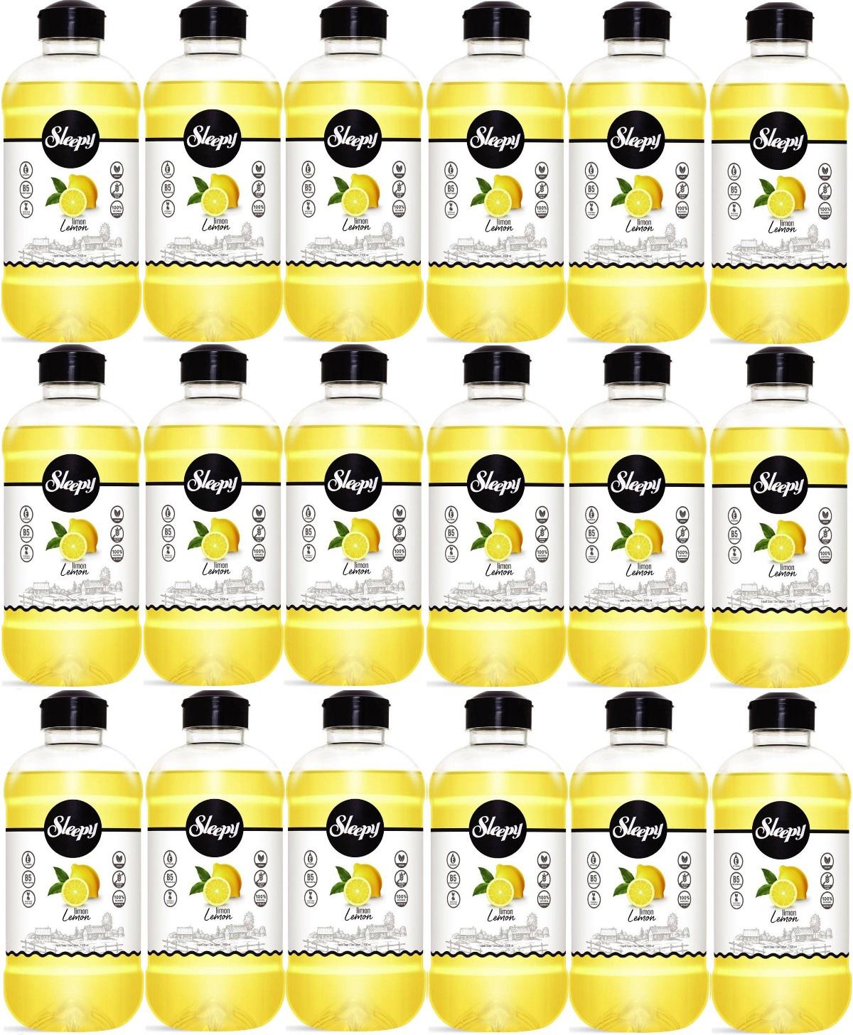 Sleepy Limon Organik 18'li 1.5 lt Sıvı Sabun