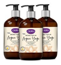 Duru Argan Yağı Nemlendiricili Organik 3'lü 500 ml Sıvı Sabun