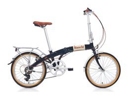 Bianchi New Vintage 20 Jant 7 Vites Katlanır Şehir Bisikleti Siyah