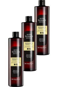 Avon Senses Bergamot Vegan Duş Jeli 3x500 ml