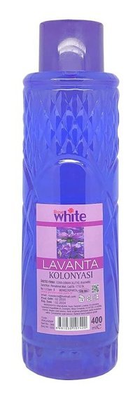 Rose White Pudralı Lavanta Pet Kolonya 400 ml