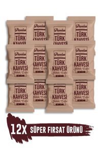 Paşadan Sade Orta Kavrulmuş Türk Kahvesi 12x100 gr