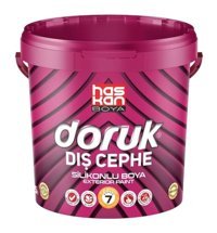 Haskan Doruk Dış Cephe Boyası Silikonlu 10 kg Siyah