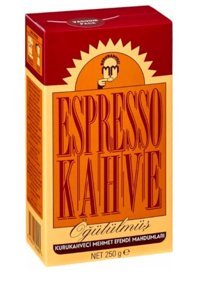 Kurukahveci Mehmet Efendi Espresso Sade Orta Kavrulmuş Türk Kahvesi 250 gr