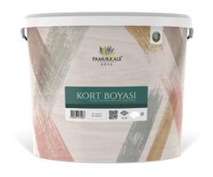 Pamukkale Silikonlu Tenis Kort Boyası 20 kg Tüm Renkler