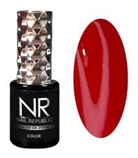 Nail Republic 206 Koyu Kırmızı Kalıcı Parlak Oje