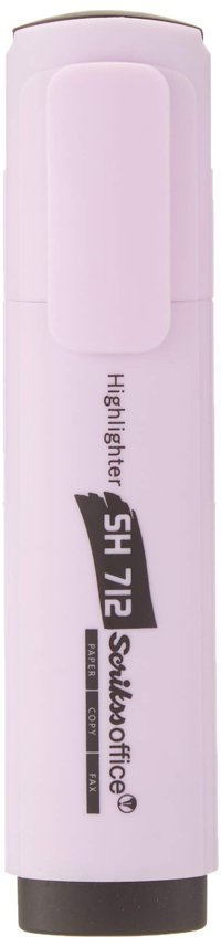 Scrikss SH712 Pastel Lila Fosforlu Kalem