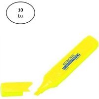 Rubenis RF-315S 10'lu Pastel Sarı Fosforlu Kalem Seti