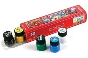 Südor SD521 Çok Renkli 6x15 ml Guaj Boya Seti