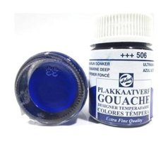 Talens Ultramarine Deep 506 Koyu Mavi 16 ml Guaj Boya