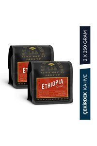 Ethiopia Çiçek Aromalı Etiyopya Arabica Çekirdek Filtre Kahve 2x250 gr