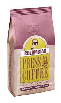 Mehmet Efendi Sade Kolombiya Arabica Öğütülmüş Filtre Kahve 250 gr