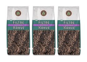 Kahve Dünyası Sade Güney Amerika Arabica Çekirdek Filtre Kahve 3x1 kg