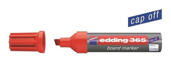 Edding 365 Doldurulabilir Silinebilir Kırmızı Tahta Kalemi
