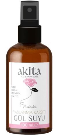 Akita Tüm Ciltler İçin Likit Gül Suyu 250 ml