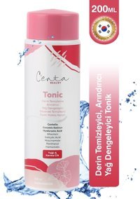 C'enta Beauty Tüm Ciltler İçin AHA/BHA Gözenek Sıkılaştırıcı Leke Giderici Likit Tonik 200 ml