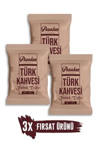 Paşadan Sade Orta Kavrulmuş Türk Kahvesi 3x100 gr