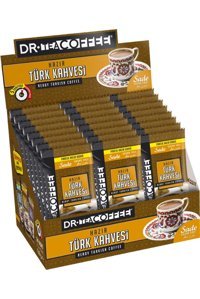 Dr. Tea Coffee Sade Orta Kavrulmuş Türk Kahvesi 24x7 gr