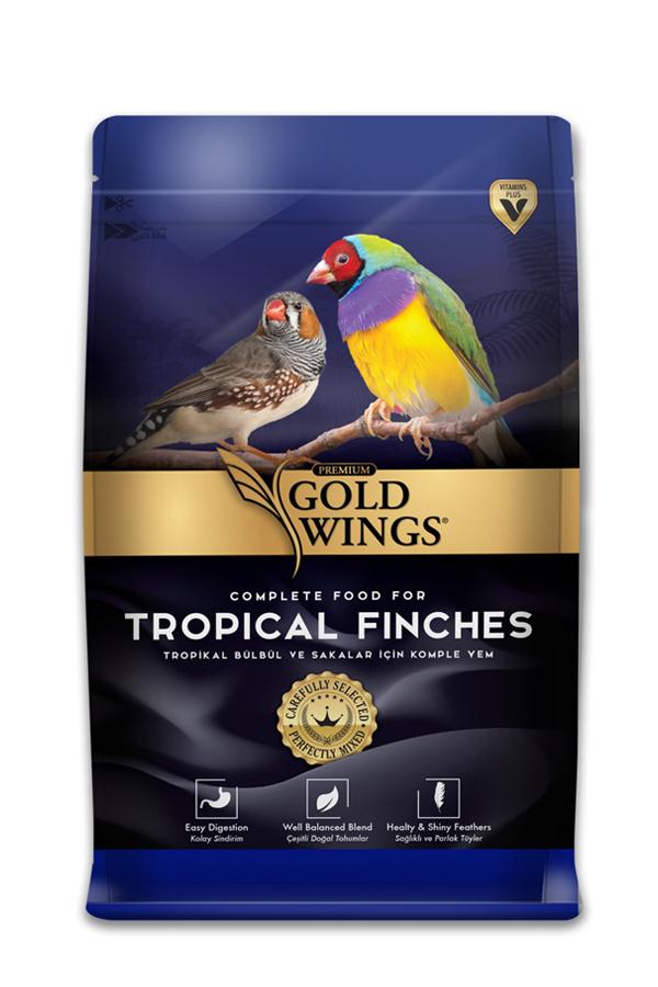 Gold Wings Kabuklu Sade Vitaminli Bülbül Yemi 1 kg