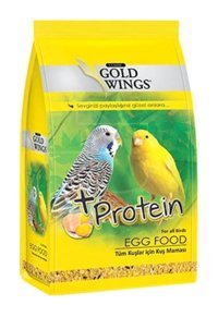 Gold Wings Classic Protein Kabuksuz Yumurtalı Kuş Yemi 100 gr