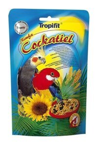 Tropifit Cocktaiels Kabuklu Sade Vitaminli Kuş Yemi 701 gr