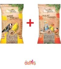 Gold Wings Kabuklu Aspur + Yulaf Tohumu 2x300 gr