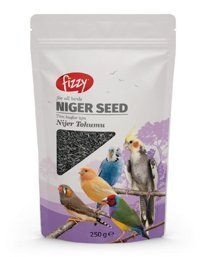 Fizzy Niger Kabuklu Sade Kuş Yemi 250 gr