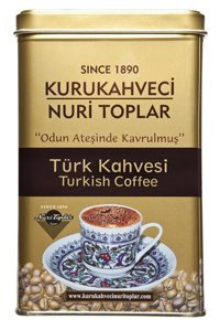 Kuru Kahveci Nuri Toplar Sade Orta Kavrulmuş Türk Kahvesi 300 gr