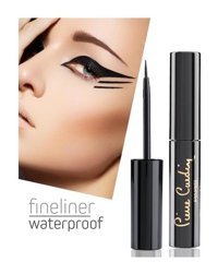 Pierre Cardin 27 Suya Dayanıklı Mat Siyah Kalıcı İnce Uçlu Fırça Likit Eyeliner
