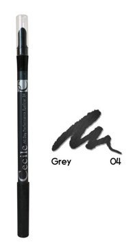 Cecile All Day Performance 04 Suya Dayanıklı Mat Gri Kalıcı Kalın Uçlu Keçe Kalem Eyeliner
