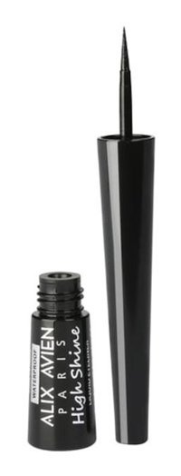 Alix Avien High Shine Suya Dayanıklı Mat Siyah İnce Uçlu Likit Eyeliner