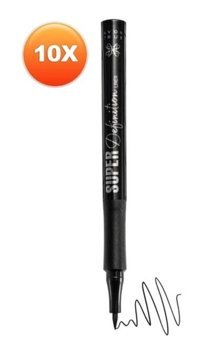 Avon True Super Definition Suya Dayanıklı Mat Siyah İnce Uçlu Keçe Kalem Eyeliner 10 Adet