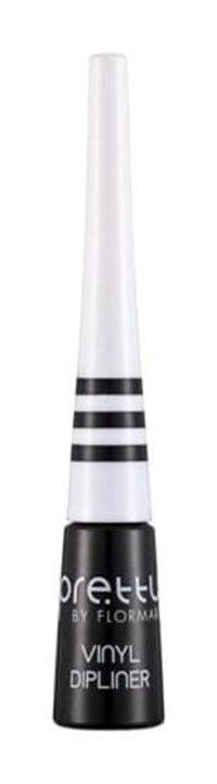 Flormar By Pretty Vinyl Suya Dayanıklı Parlak Siyah Likit Eyeliner