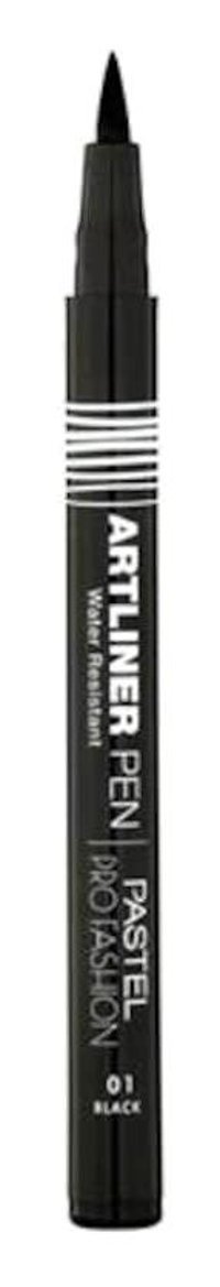 Pastel Profashion Suya Dayanıklı Mat Pastel Siyah İnce Uçlu Keçe Eyeliner