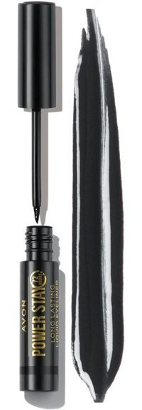 Avon Power Stay Suya Dayanıklı siyah Kalıcı İnce Uçlu Likit Eyeliner