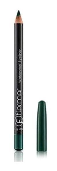 Flormar Suya Dayanıklı Mat Yeşil İnce Uçlu Kuru Kalem Eyeliner