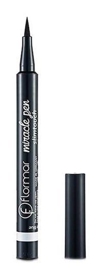 Flormar Mıracle Suya Dayanıklı Parlak Mavi Kalıcı İnce Uçlu Keçe Kalem-Likit Eyeliner