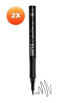 Avon True Super Definition Suya Dayanıklı Mat Siyah İnce Uçlu Keçe Kalem Eyeliner 2 Adet