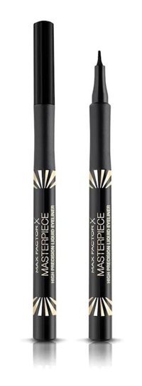 Max Factor Masterpiece Suya Dayanıklı Mat Siyah İnce Uçlu Keçe Eyeliner