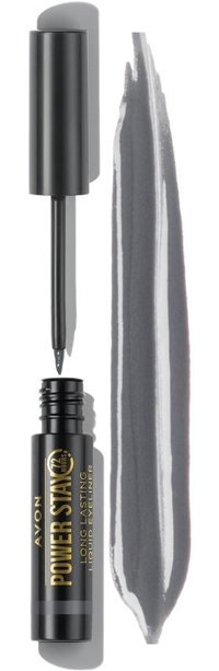 Avon Power Stay Suya Dayanıklı Gri Kalıcı İnce Uçlu Likit Eyeliner