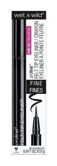 Wet N Wild Proline Felt Tip Suya Dayanıklı Siyah Eyeliner