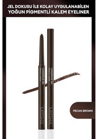 Missha Suya Dayanıklı Mat Kahverengi Kalıcı Keçe Jel-Kalem Eyeliner