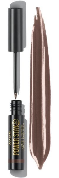 Avon Power Stay Suya Dayanıklı Kahverengi Kalıcı İnce Uçlu Likit Eyeliner