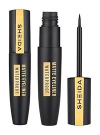 Sheida Suya Dayanıklı Mat Siyah Likit Eyeliner