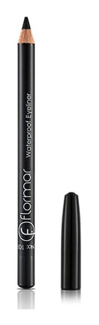 Flormar 101 Suya Dayanıklı Mat Pastel Siyah Kalıcı Kalın Uçlu Kuru Kalem Eyeliner