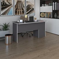 Kenzlife Dolaplı 75x60x120 cm Suntalam Gövdeli Antrasit Çalışma Masası