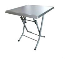 Kozan Katlanırx60x60 cm Metal Gövdeli Gri Çalışma Masası